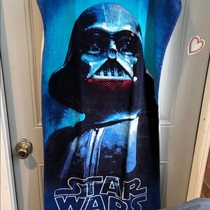 Star Wars Blue and Black Beach Towel